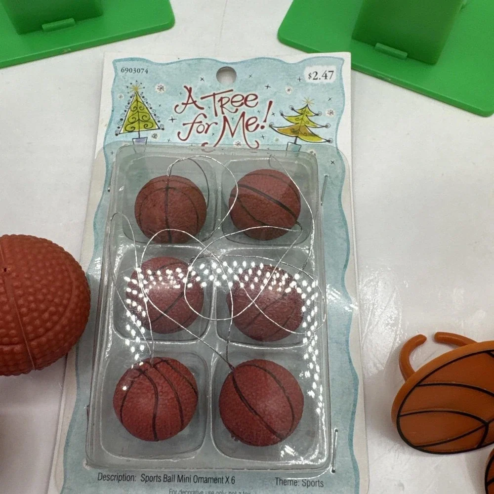 Vintage Bakery Crafts Figures Basketball Players Cake Cupcake Toppers Decoration